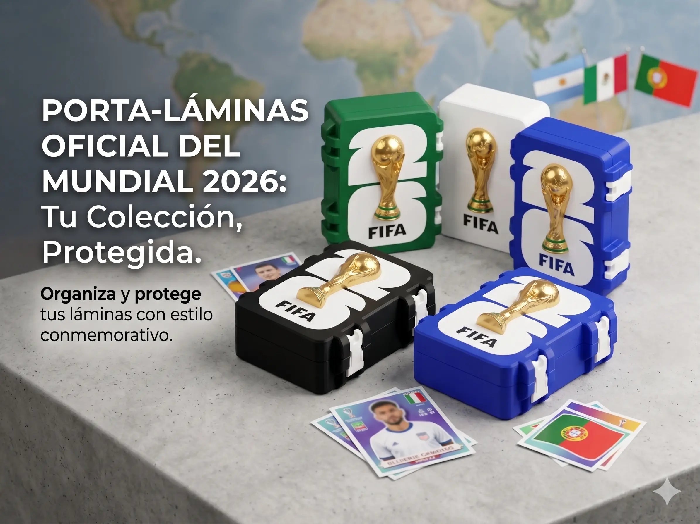 PORTA LÁMINAS MUNDIAL 2026